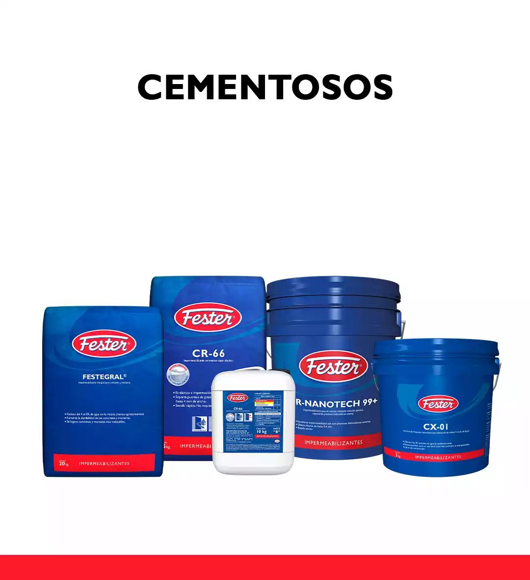IMPERMEABILIZANTES CEMENTOSOS
