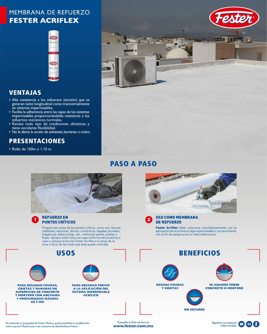 FESTER ACRIFLEX ROLLO